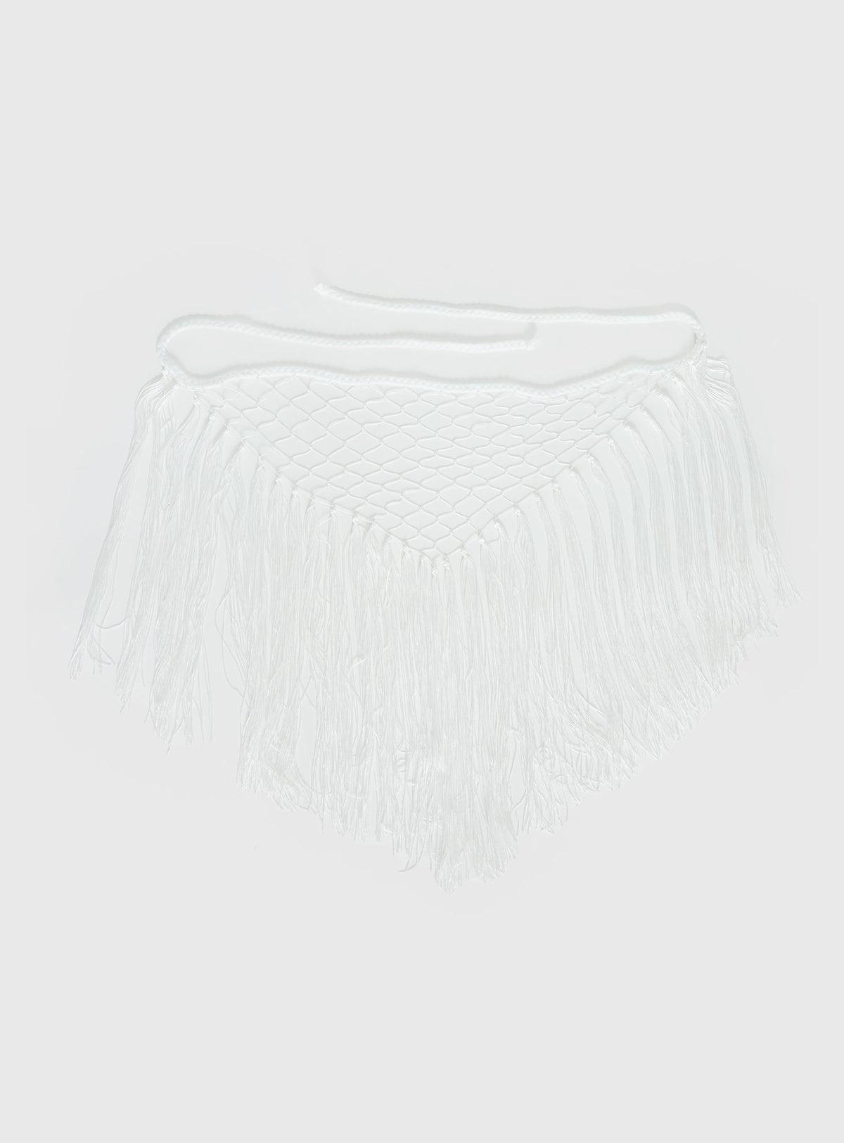 Karlotta Tassel Sarong White