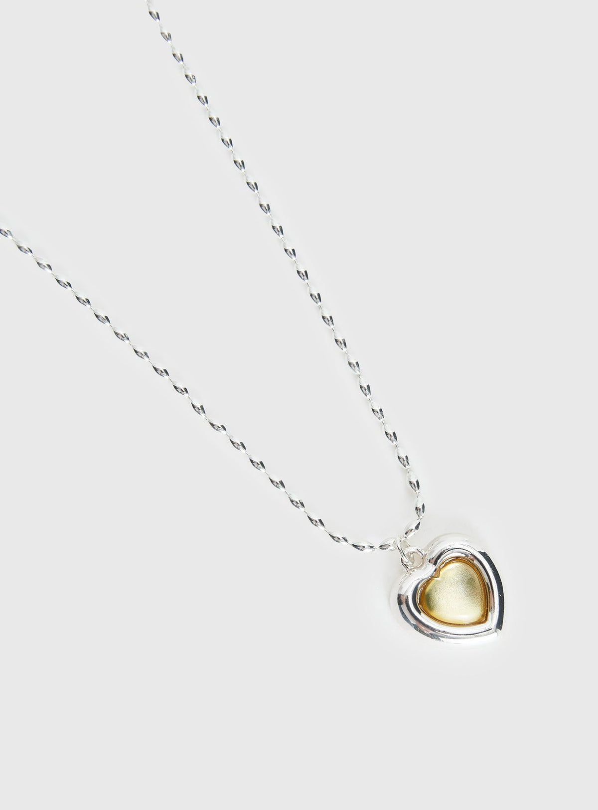 Wishes Granted Dainty Pendant Necklace Silver / Yellow