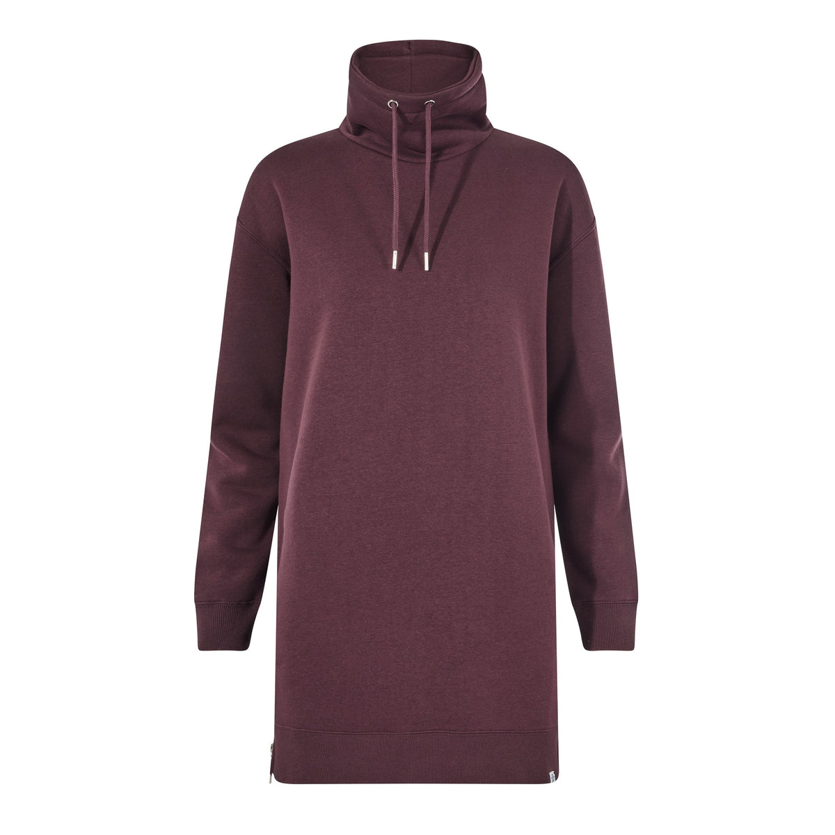 Drakeford Womens Supersoft Longline Sweat - Huckleberry