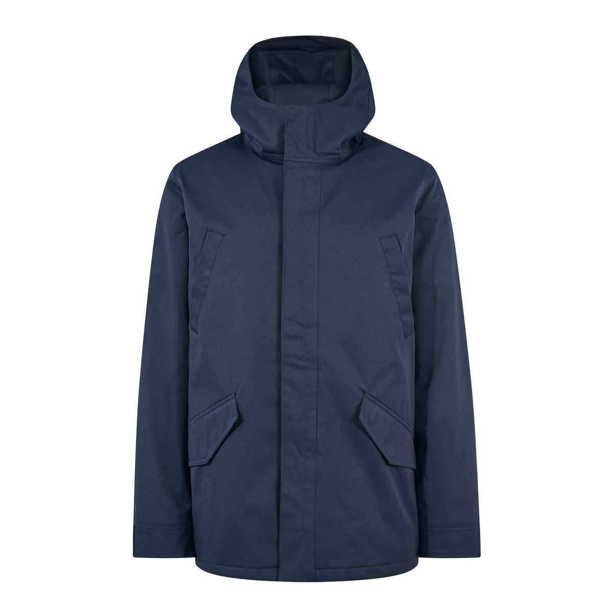 Dunnigan Mens Lightweight Padded Waterproof Parka - Deepest Blue