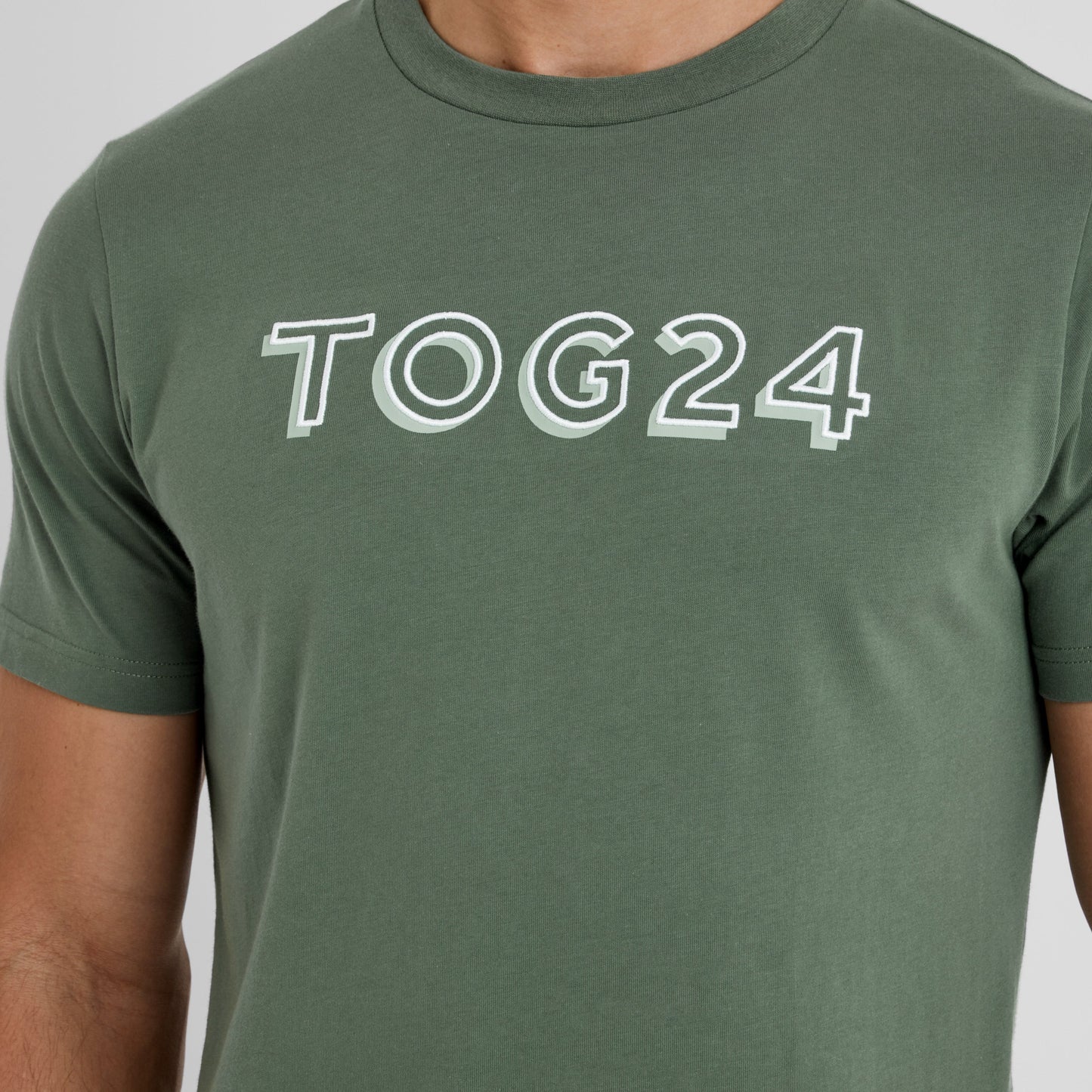 Foran Mens 100% Cotton Supersoft T-Shirt - Light Forest