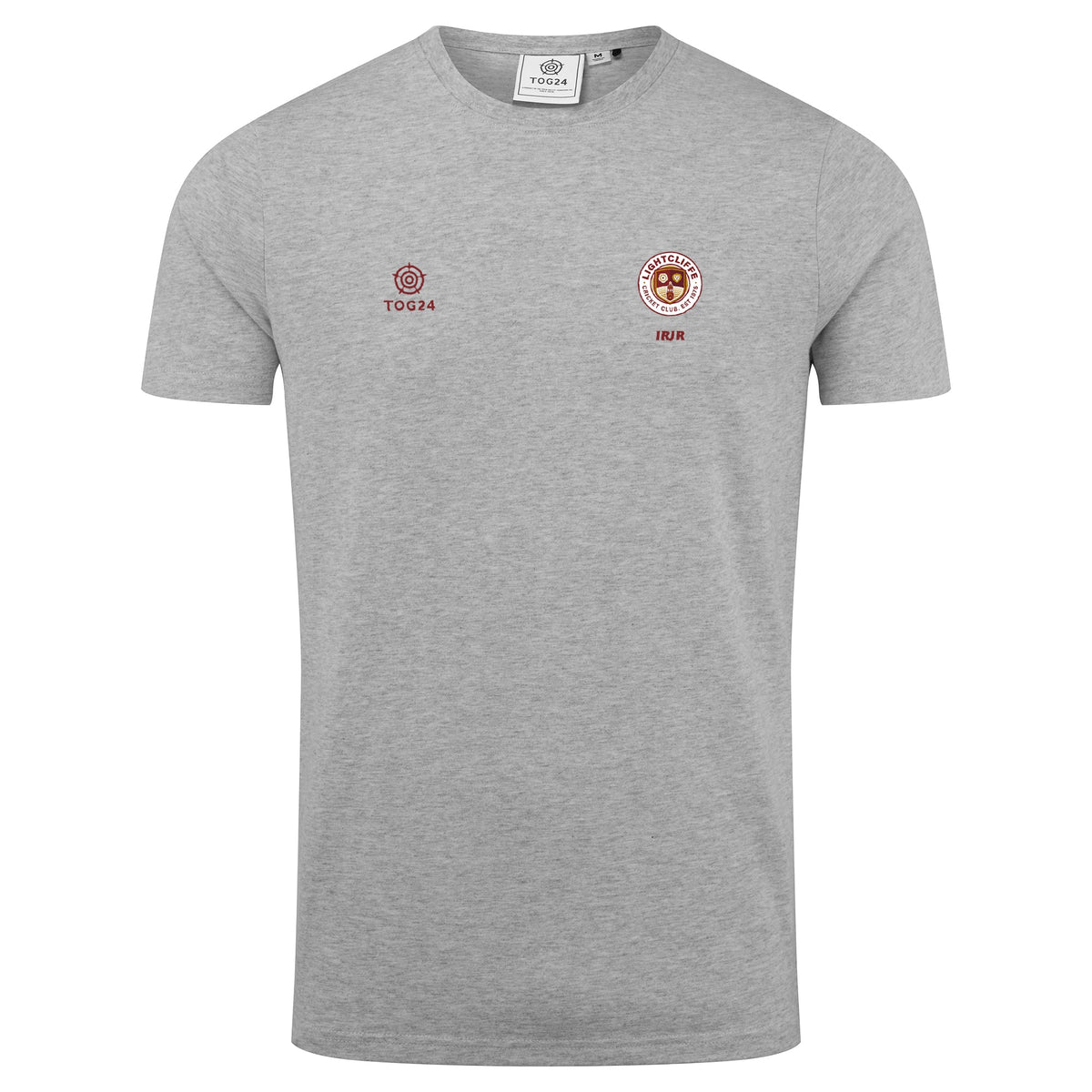 Lightcliffe CC Mens - Longley T-Shirt Grey Marl