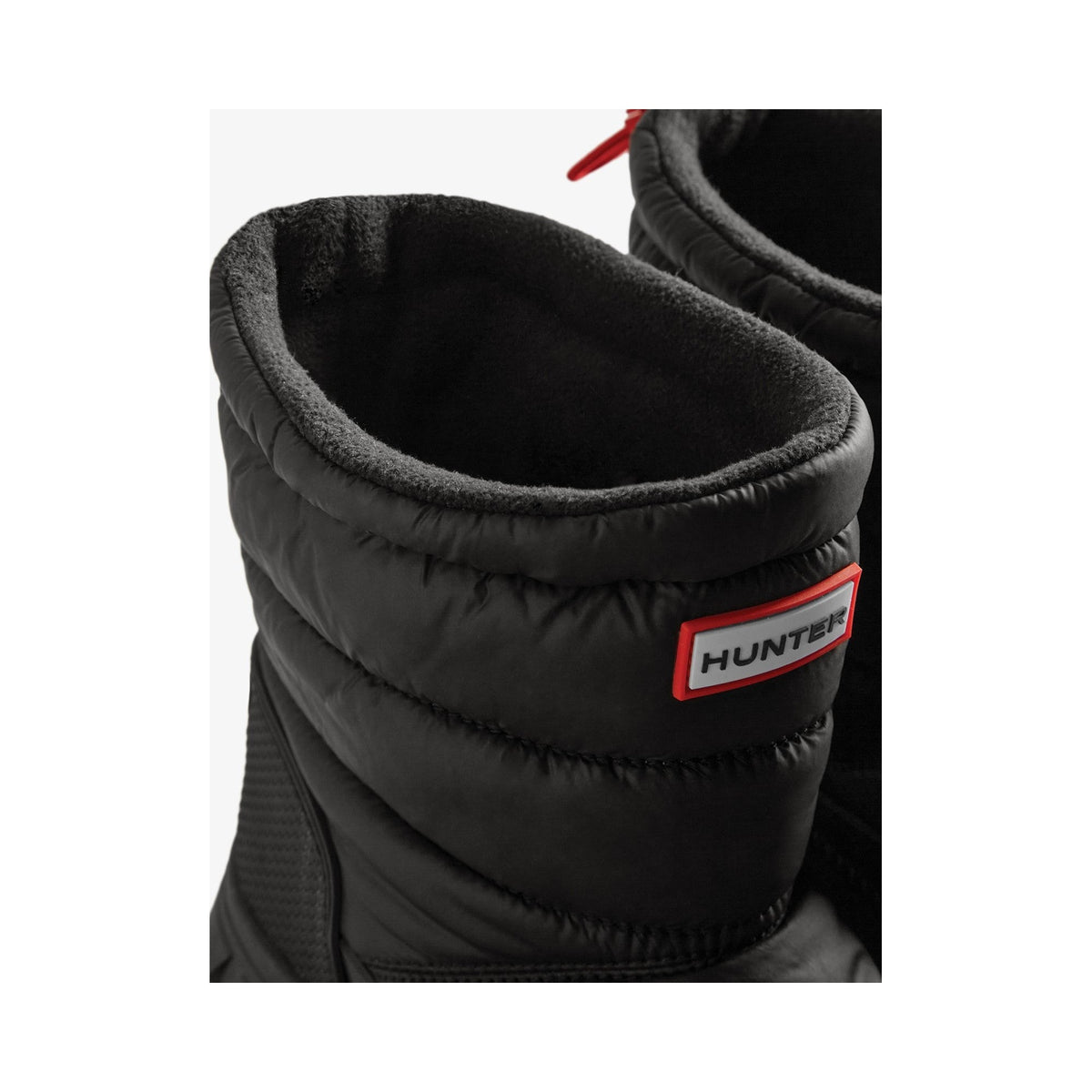 Hunter Intrepid Short Mens Snow Boot - Black