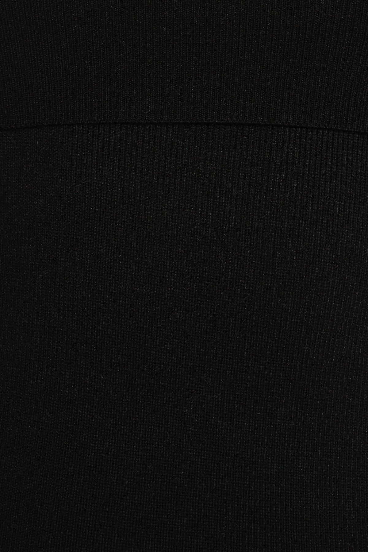 Archie Off the Shoulder Midi Dress - Black