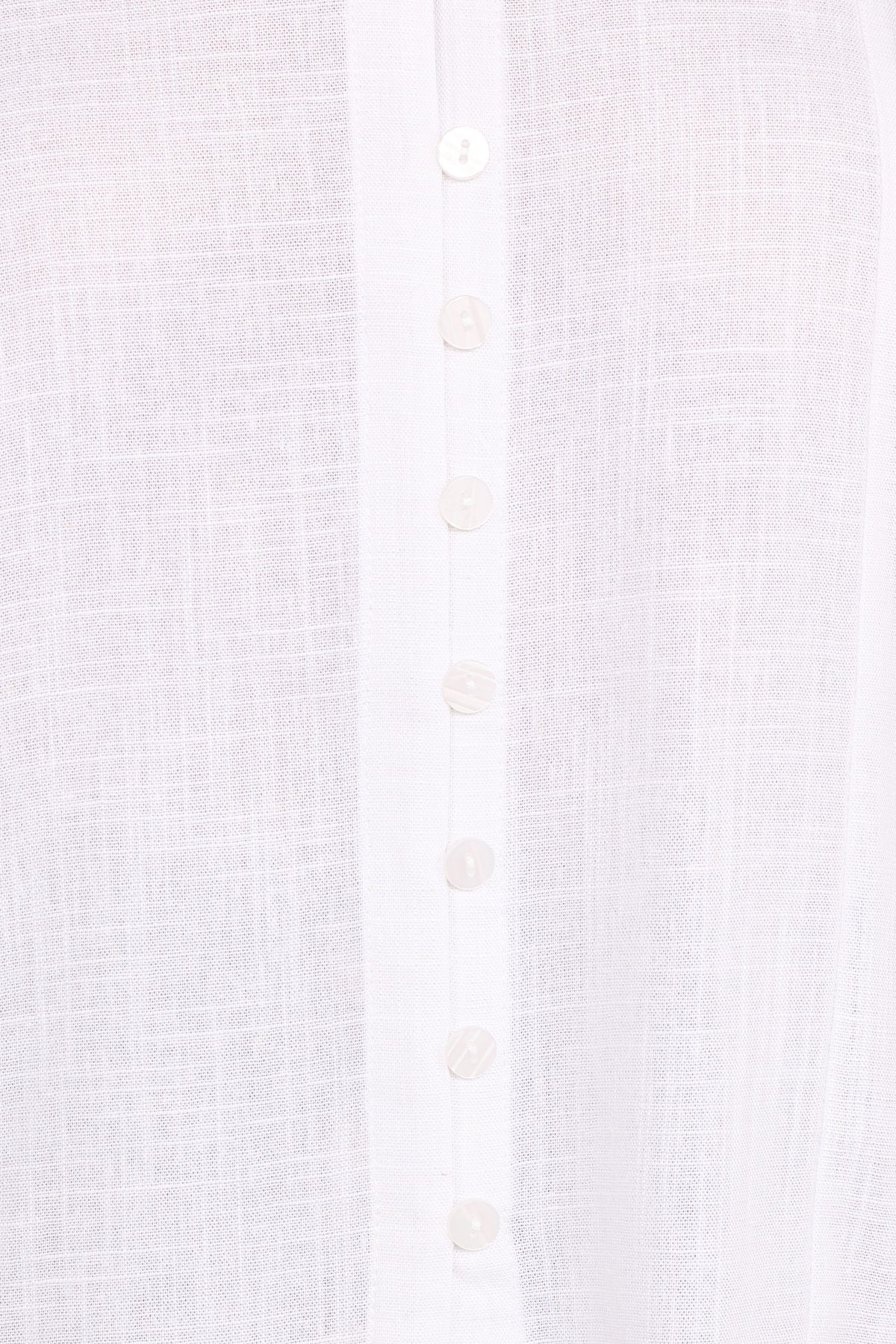 Briggs Long Sleeve Shirt - White
