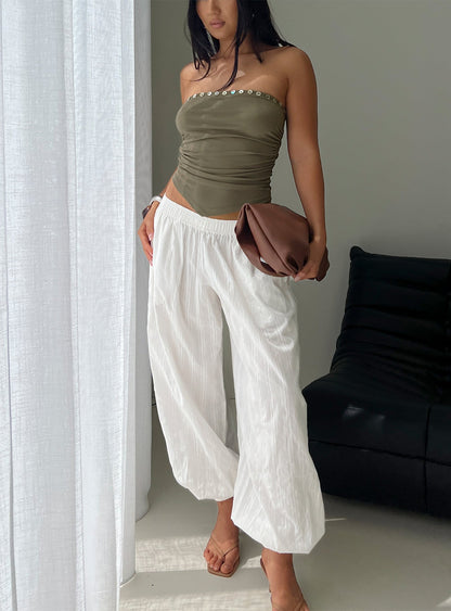 Tinkah Genie Pants Off White