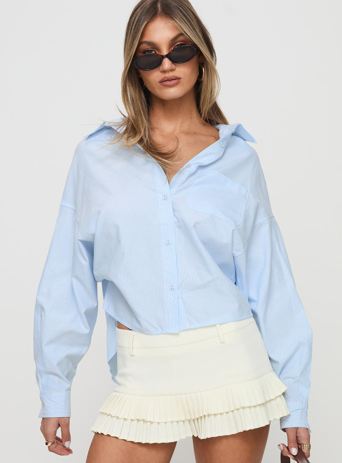 Chips Are Down Shirt Blue