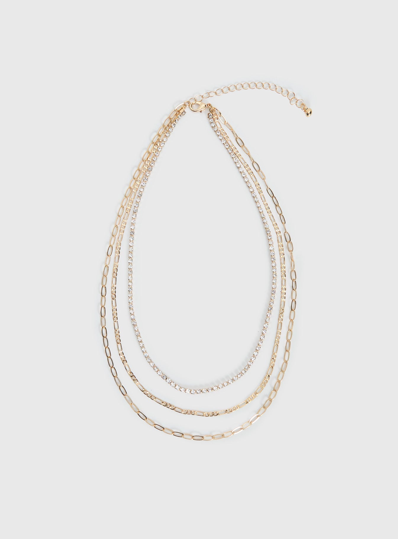 Gleaming Necklace Gold