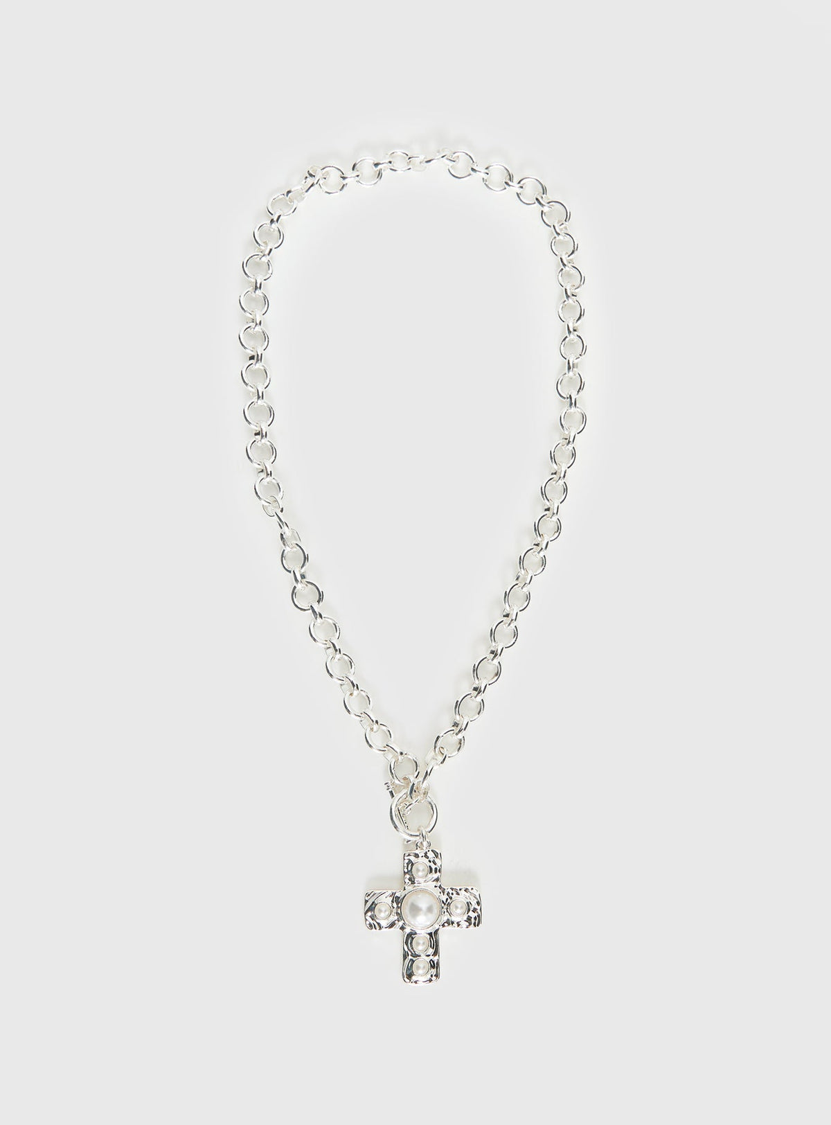 Putney Chunky Necklace Silver
