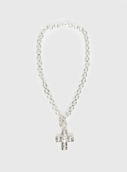Putney Chunky Necklace Silver