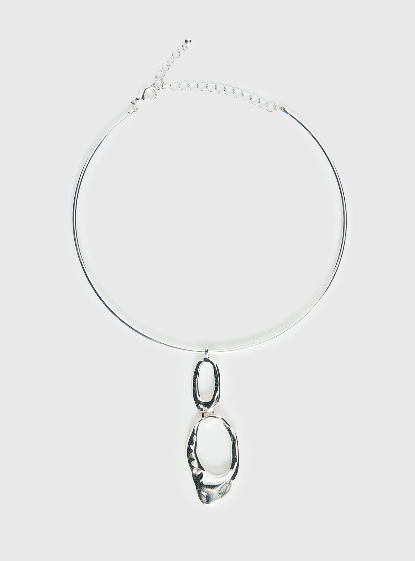 Myler Pendant Necklace Silver