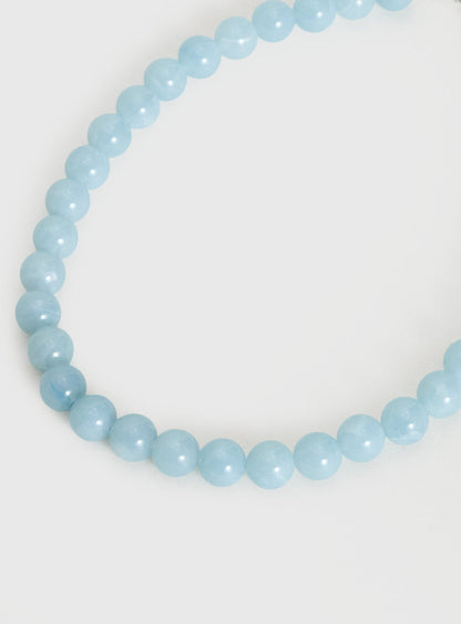 Orlynn Beaded Necklace Blue