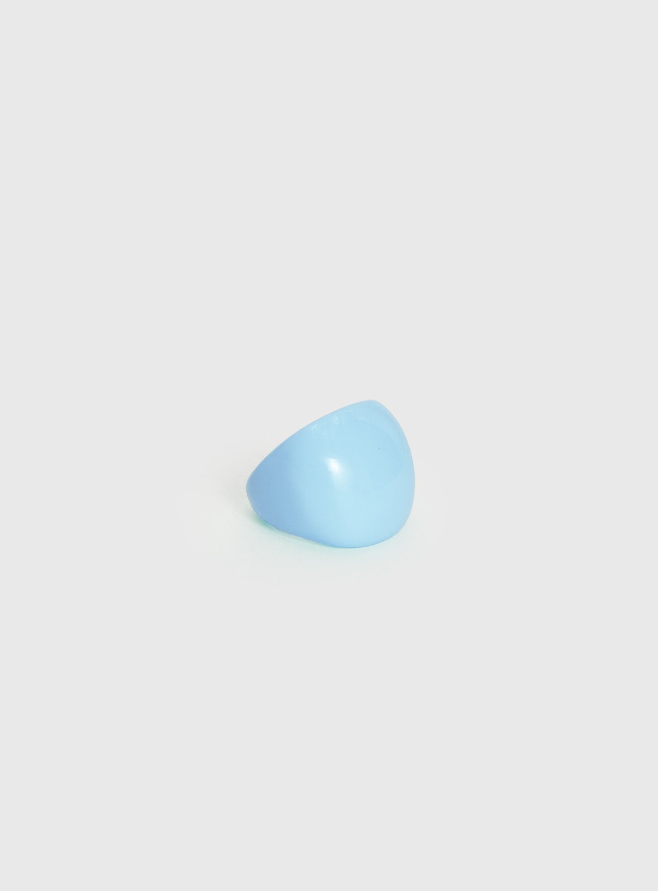 Brittanie Statement Resin Ring Blue