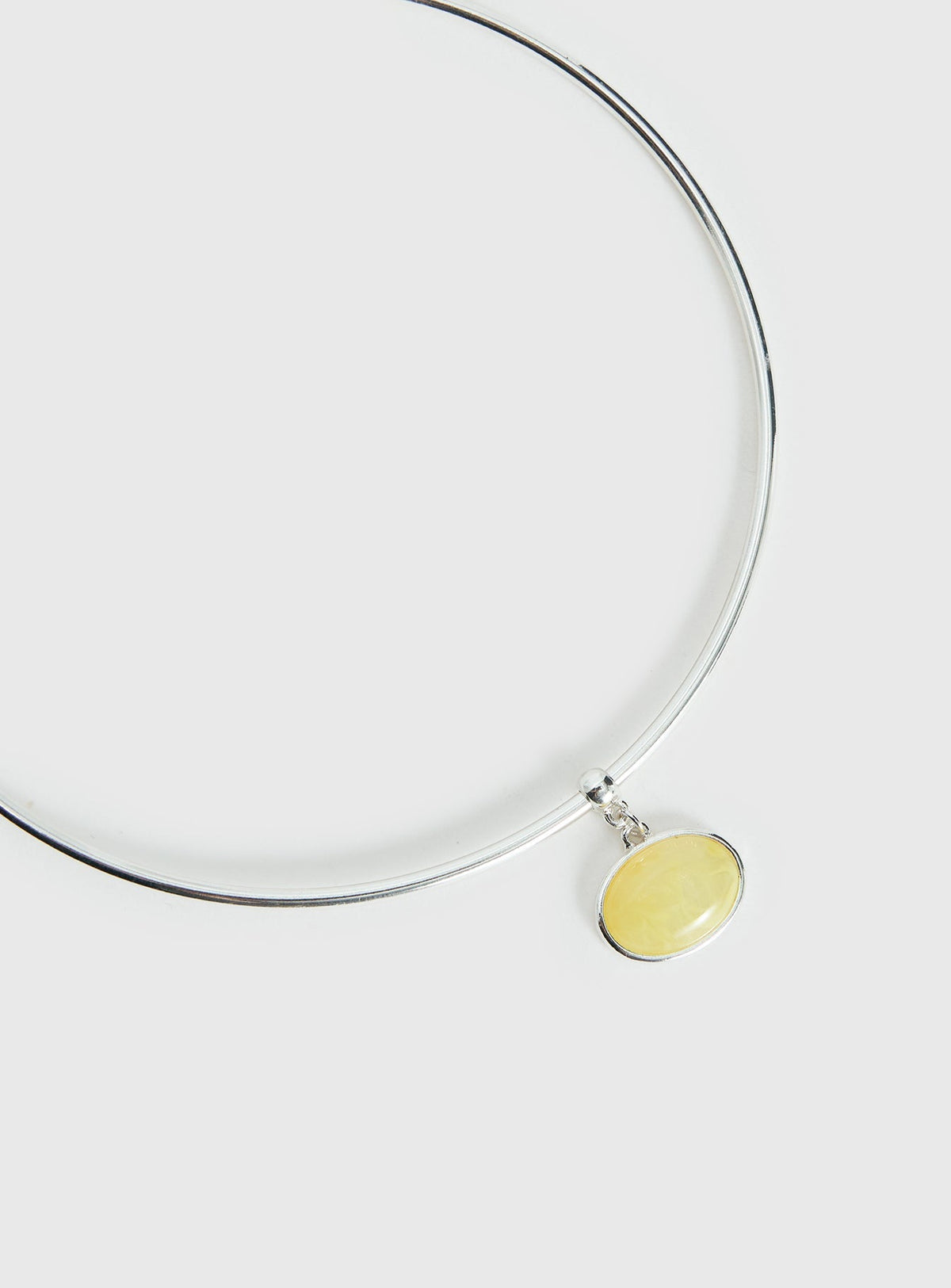 Vanita Necklace Silver / Yellow