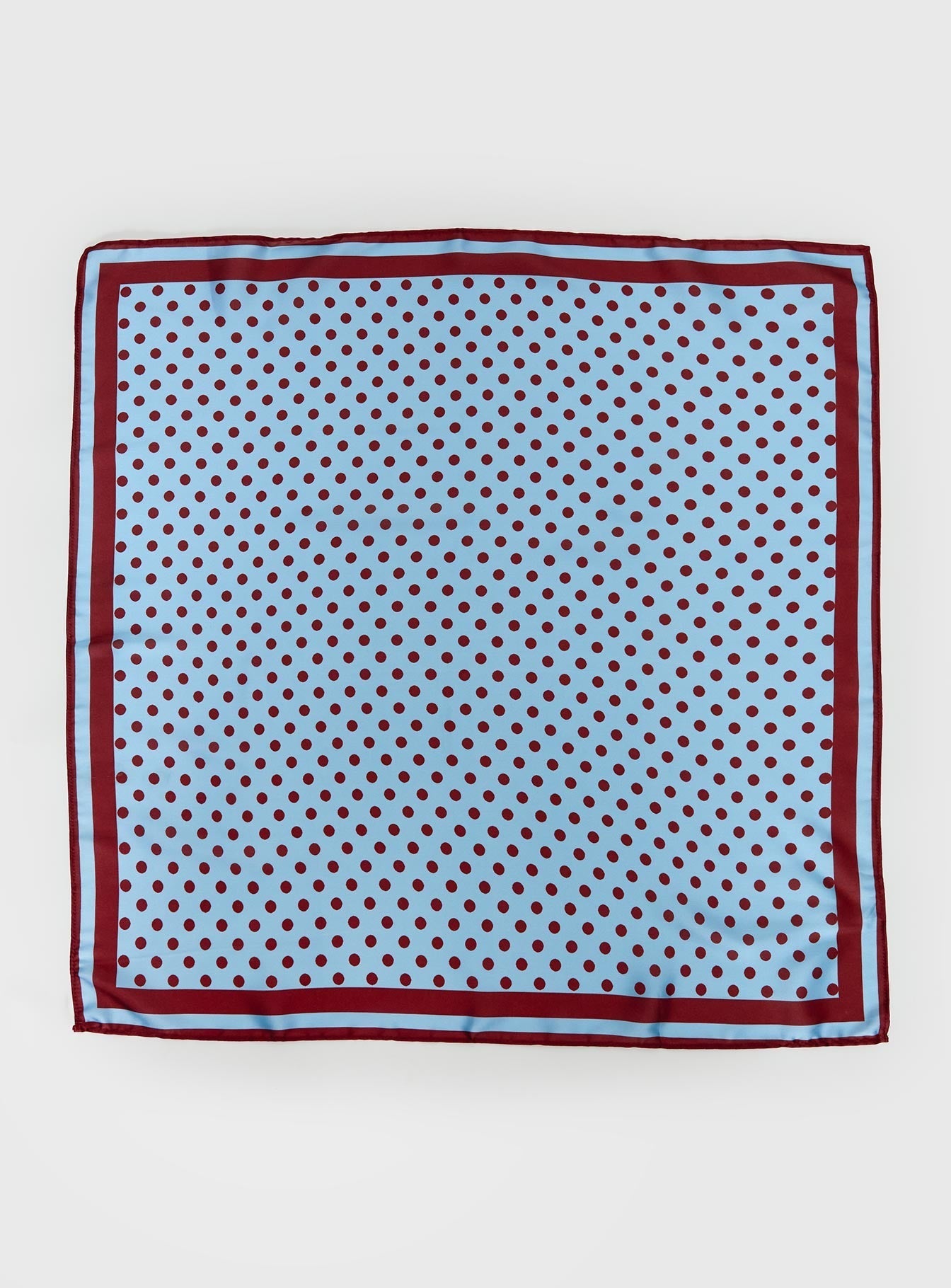 Hyacinthe Scarf Blue Polka