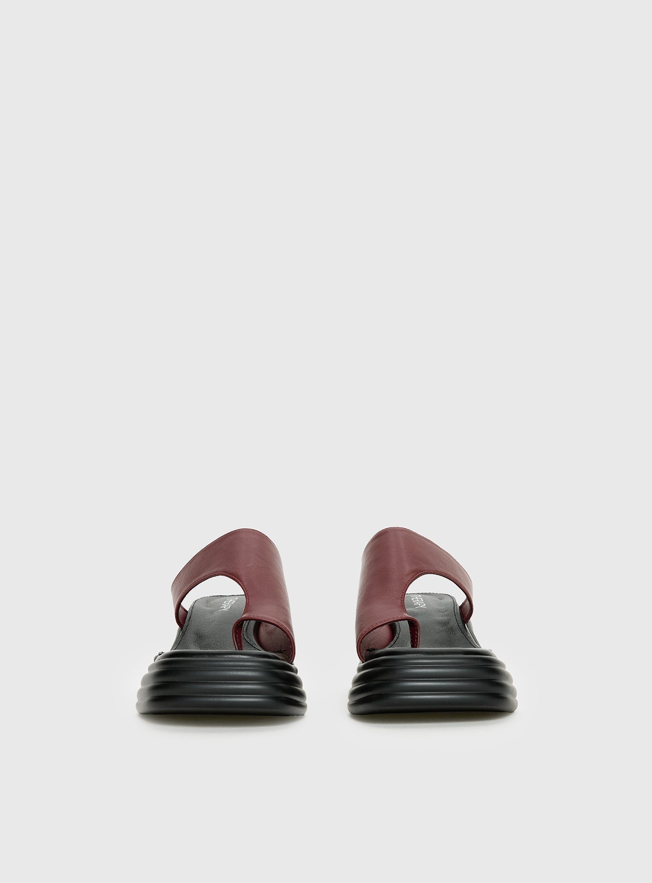 Therapy Finale Platform Sandals Red
