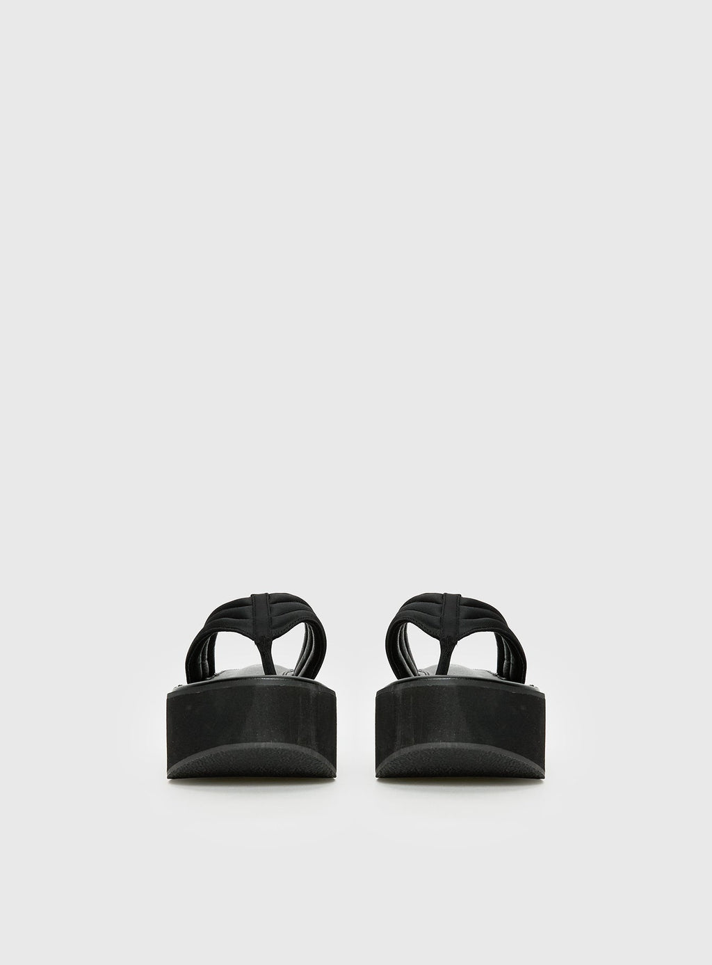 Therapy Bri Platform Thong Sandals Black