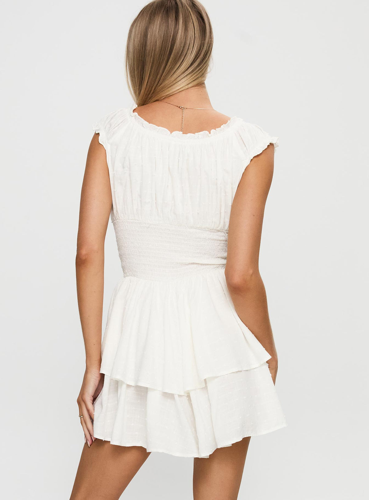 The Love Galore Romper White