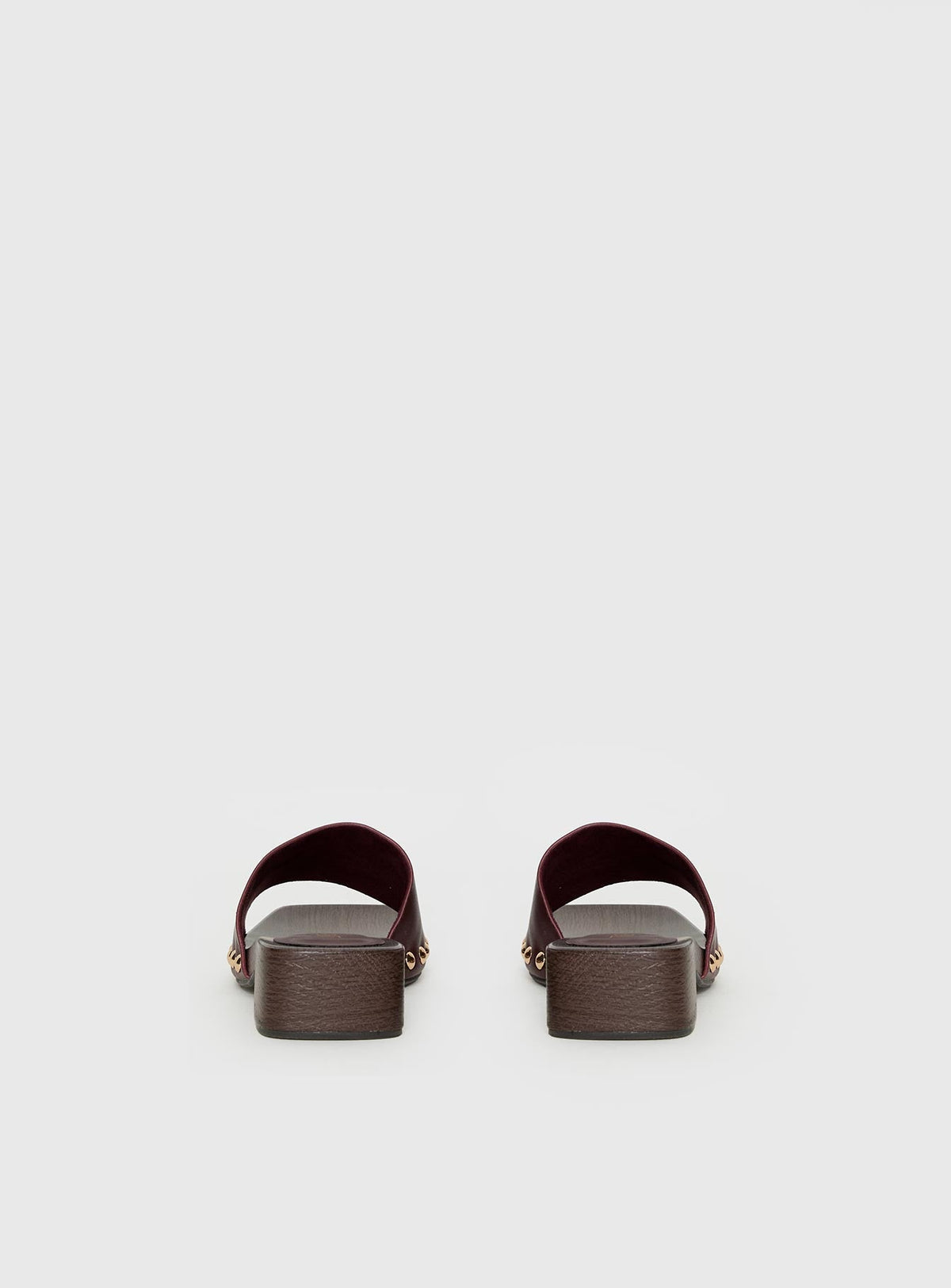Therapy Zane Stud Detail Sandals Red