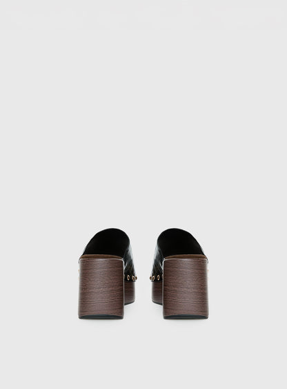 Therapy Imani Platform Sandals Black