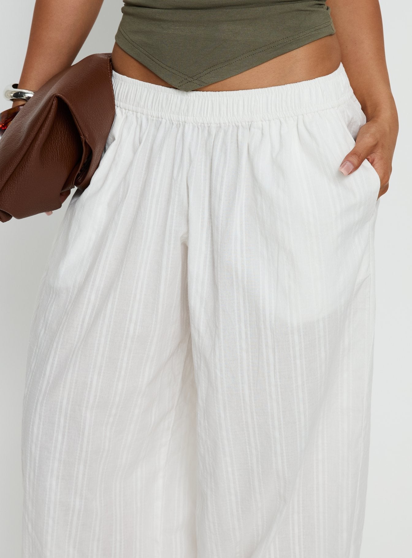 Tinkah Genie Pants Off White