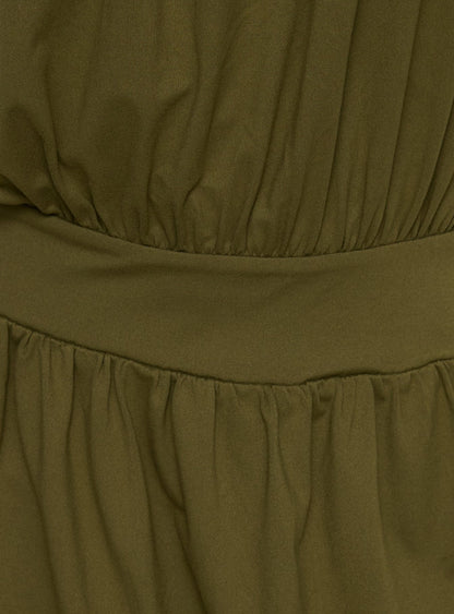 Sunnee Eyelet Detail Romper Green