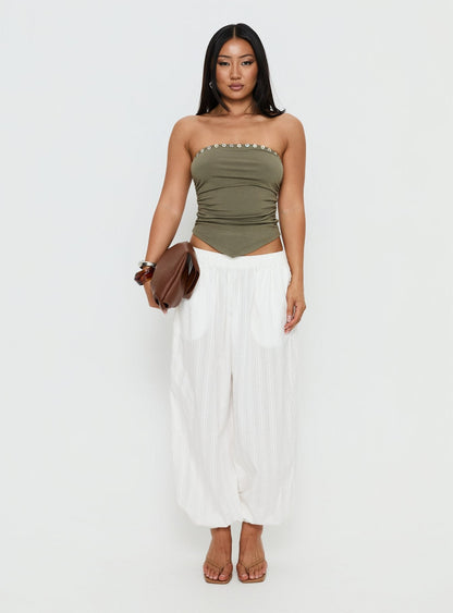 Tinkah Genie Pants Off White