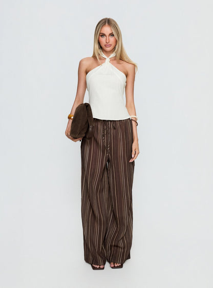 Parklea Pants Brown Multi