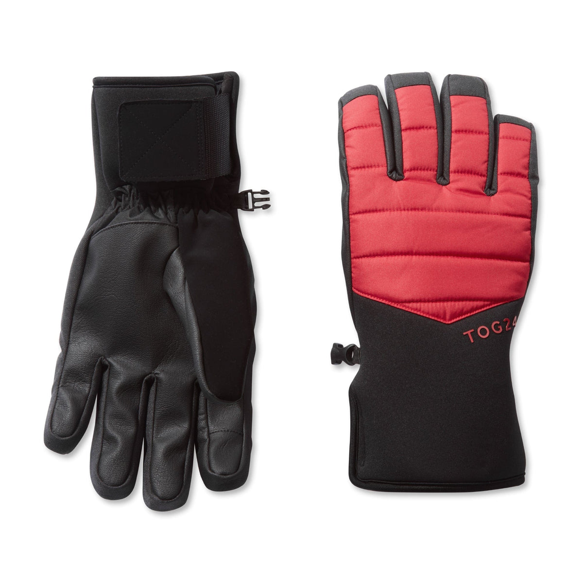Adventure Waterproof Insulated Ski Gloves - Chilli Red