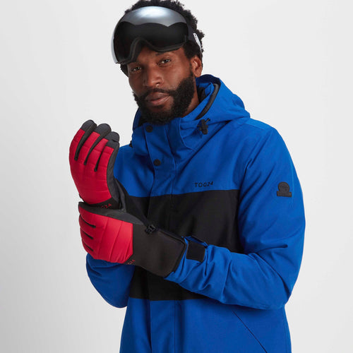Adventure Waterproof Insulated Ski Gloves - Chilli Red
