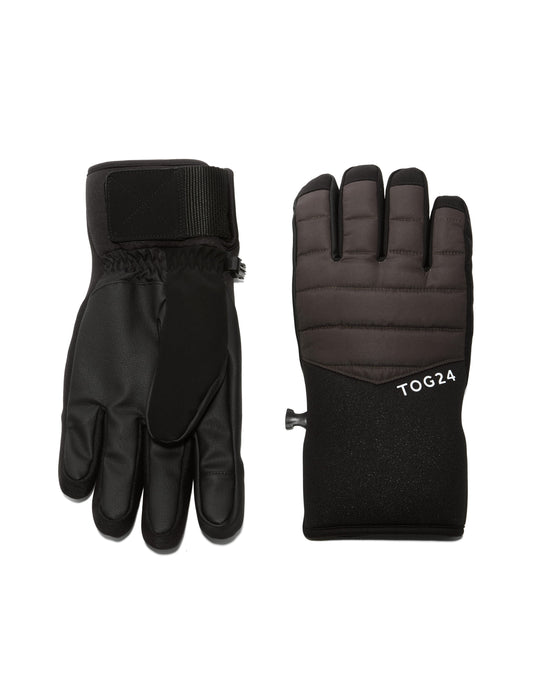 Adventure Waterproof Insulated Ski Gloves - Chocolate Brown