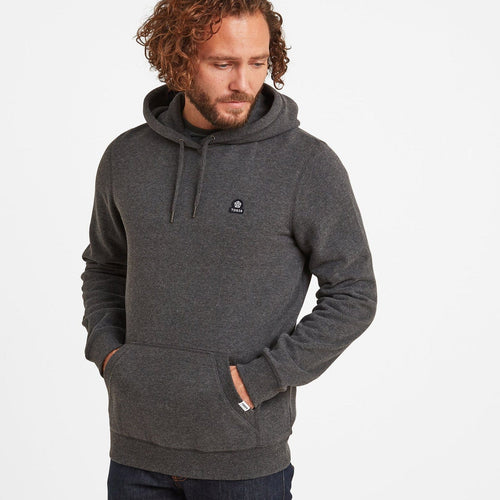 Akerman Mens Supersoft Hoody - Dark Grey Marl