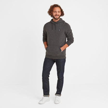 Akerman Mens Supersoft Hoody - Dark Grey Marl