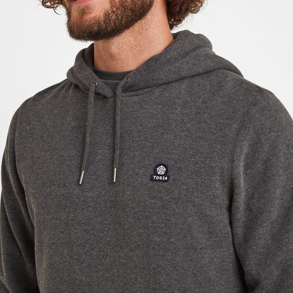 Akerman Mens Supersoft Hoody - Dark Grey Marl