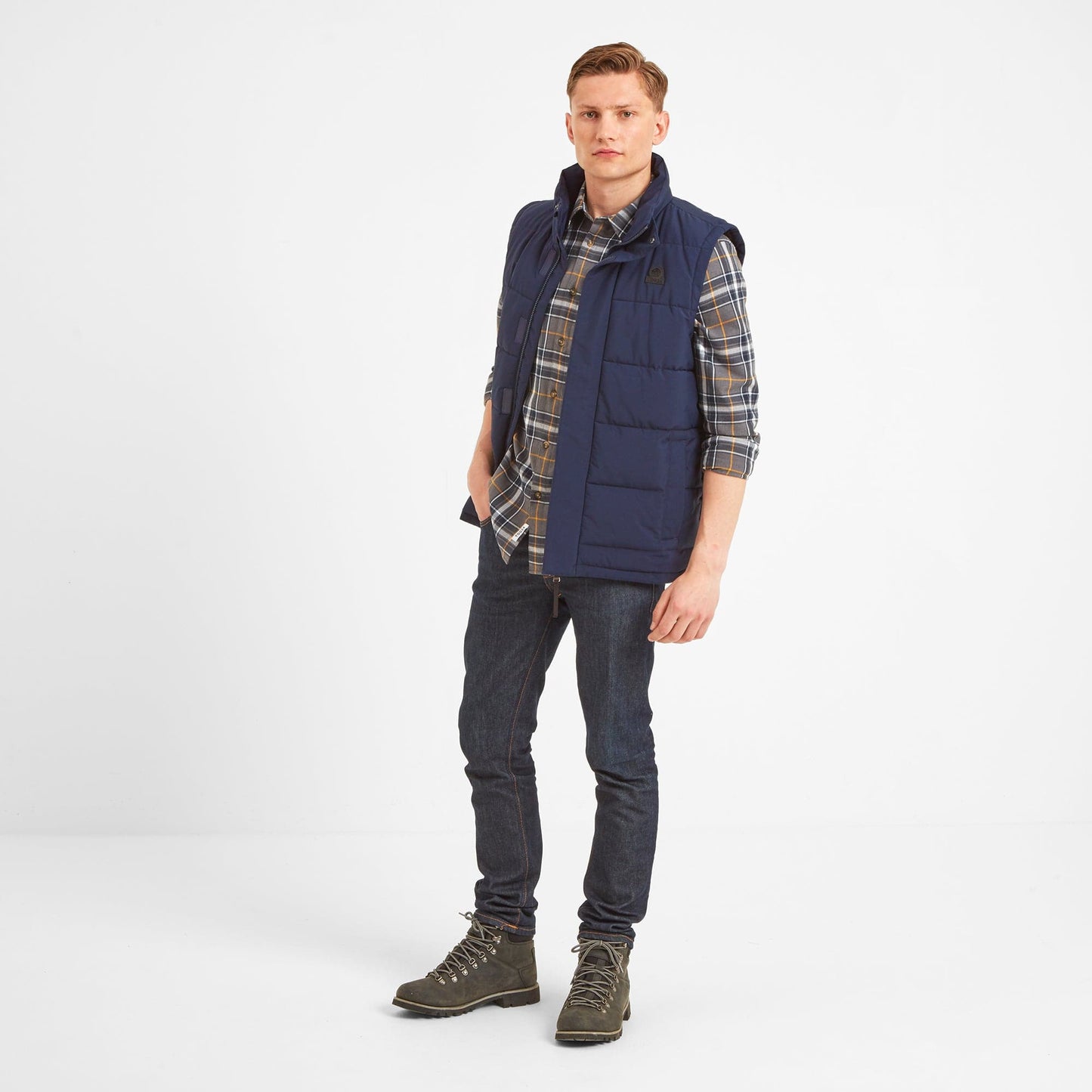 Barmston Mens Insulated Gilet - Navy