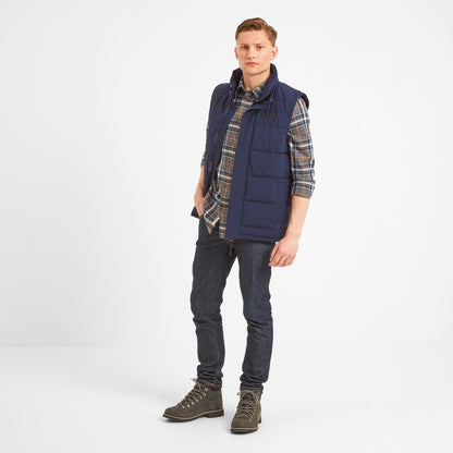 Barmston Mens Insulated Gilet - Navy