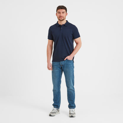 Bower Mens Polo Shirt - Navy