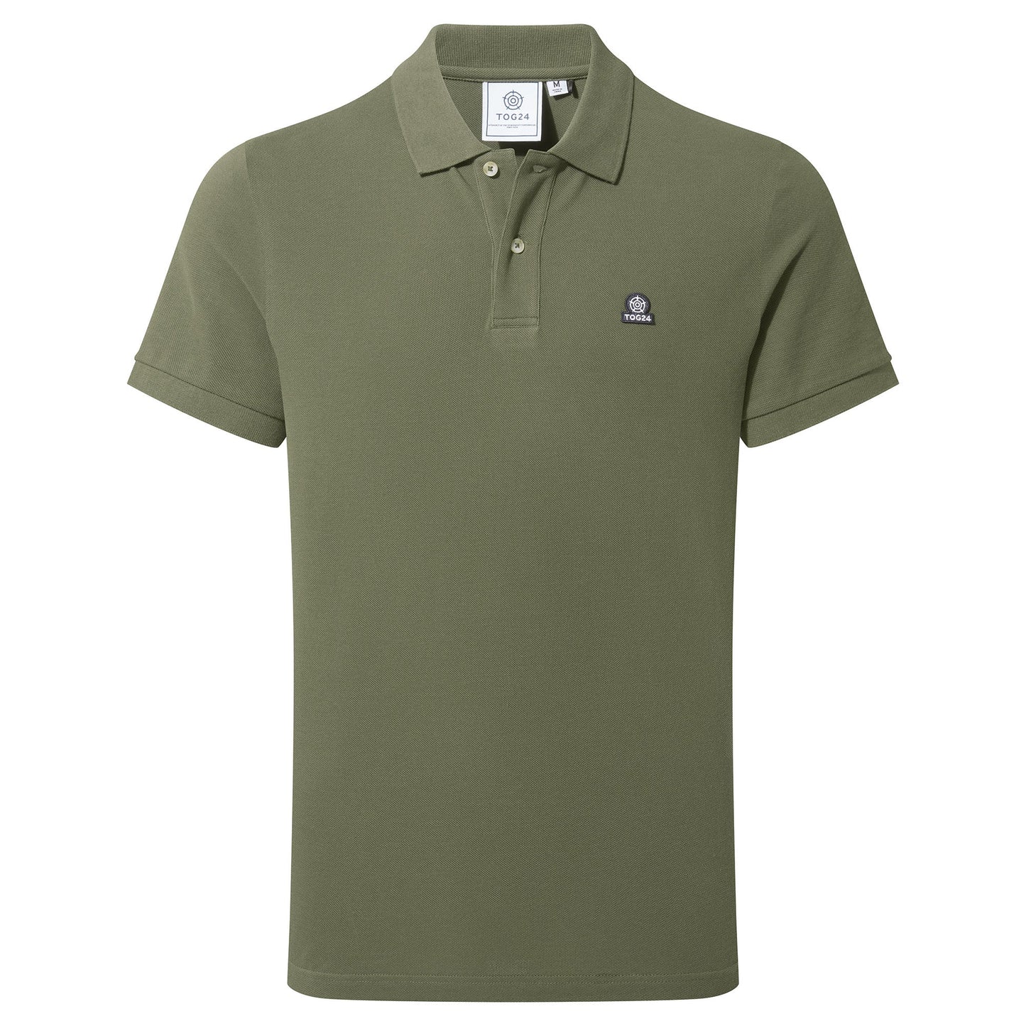 Braunton Mens 100% Cotton Pique Polo Shirt - Forage Green