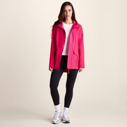 Burradon Womens Waterproof Jacket - Magenta Pink