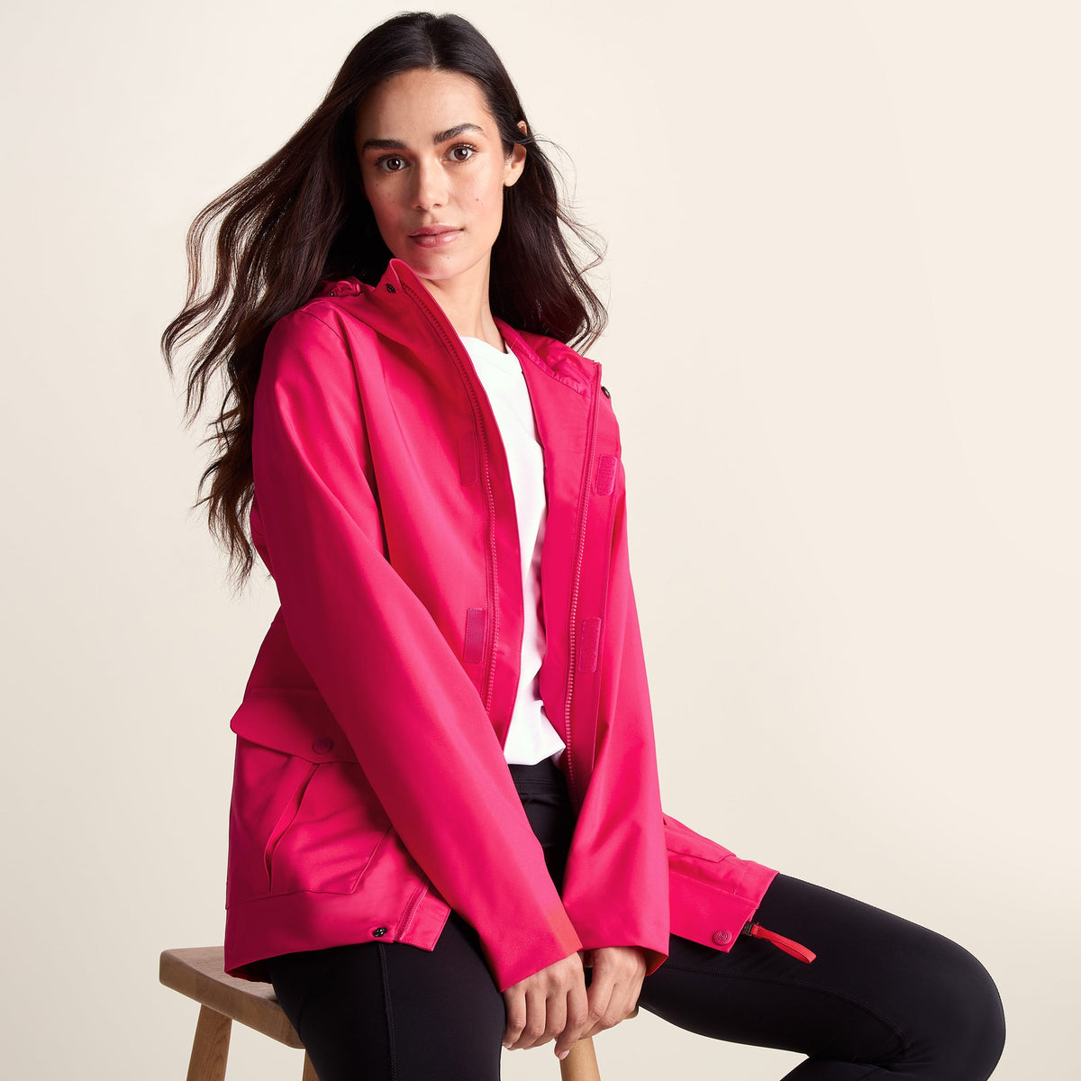 Burradon Womens Waterproof Jacket - Magenta Pink