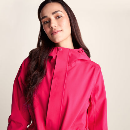 Burradon Womens Waterproof Jacket - Magenta Pink