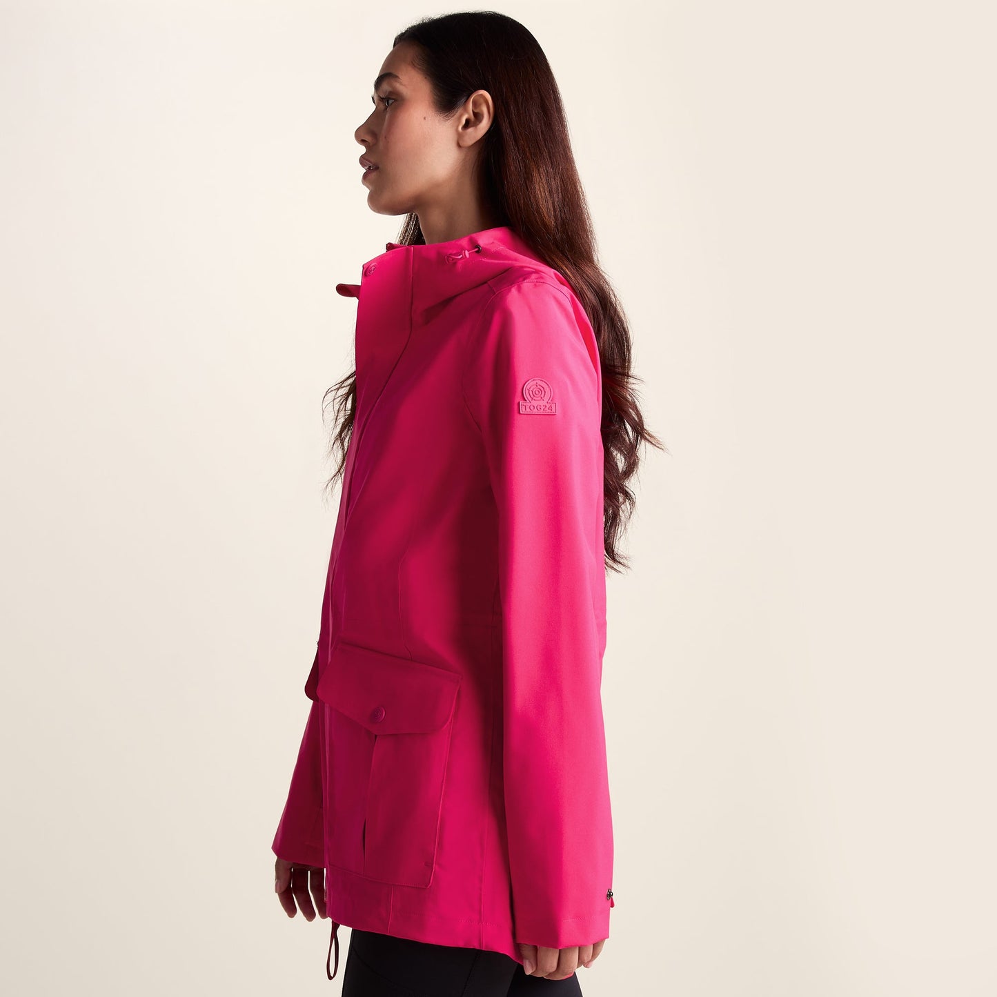 Burradon Womens Waterproof Jacket - Magenta Pink