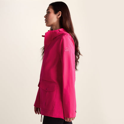 Burradon Womens Waterproof Jacket - Magenta Pink