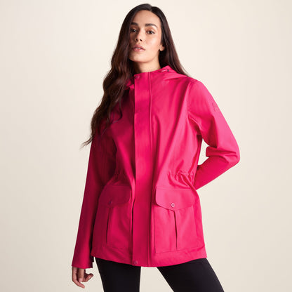 Burradon Womens Waterproof Jacket - Magenta Pink
