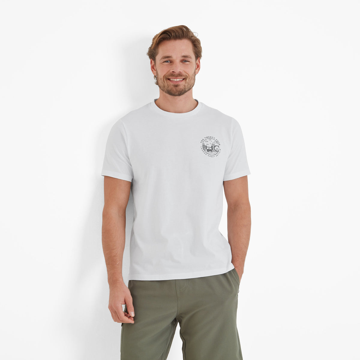 Capital Mens T-Shirt - Optic White