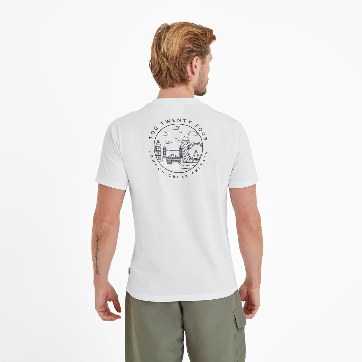 Capital Mens T-Shirt - Optic White