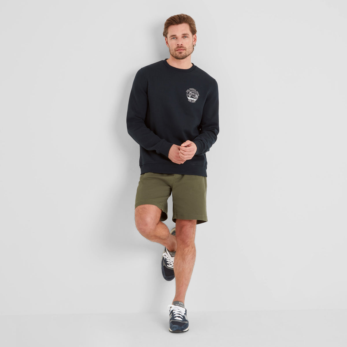 Castle Mens Supersoft Sweatshirt - Dark Indigo