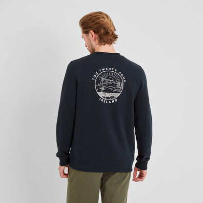 Castle Mens Supersoft Sweatshirt - Dark Indigo