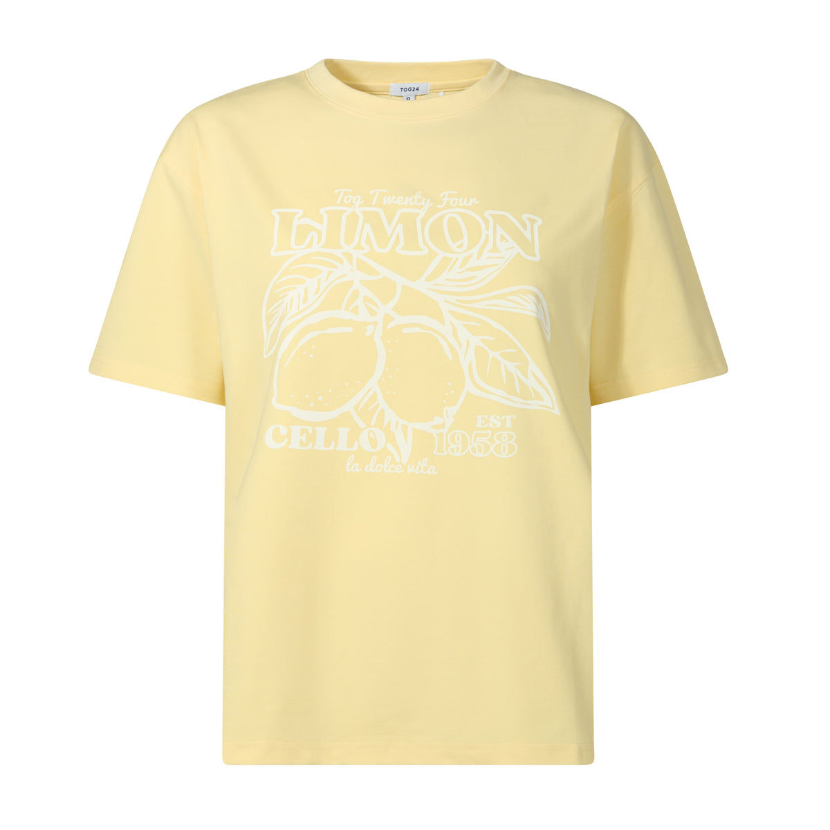 Cello Womens Relaxed Fit Premium Supersoft T-Shirt - Butter Yellow