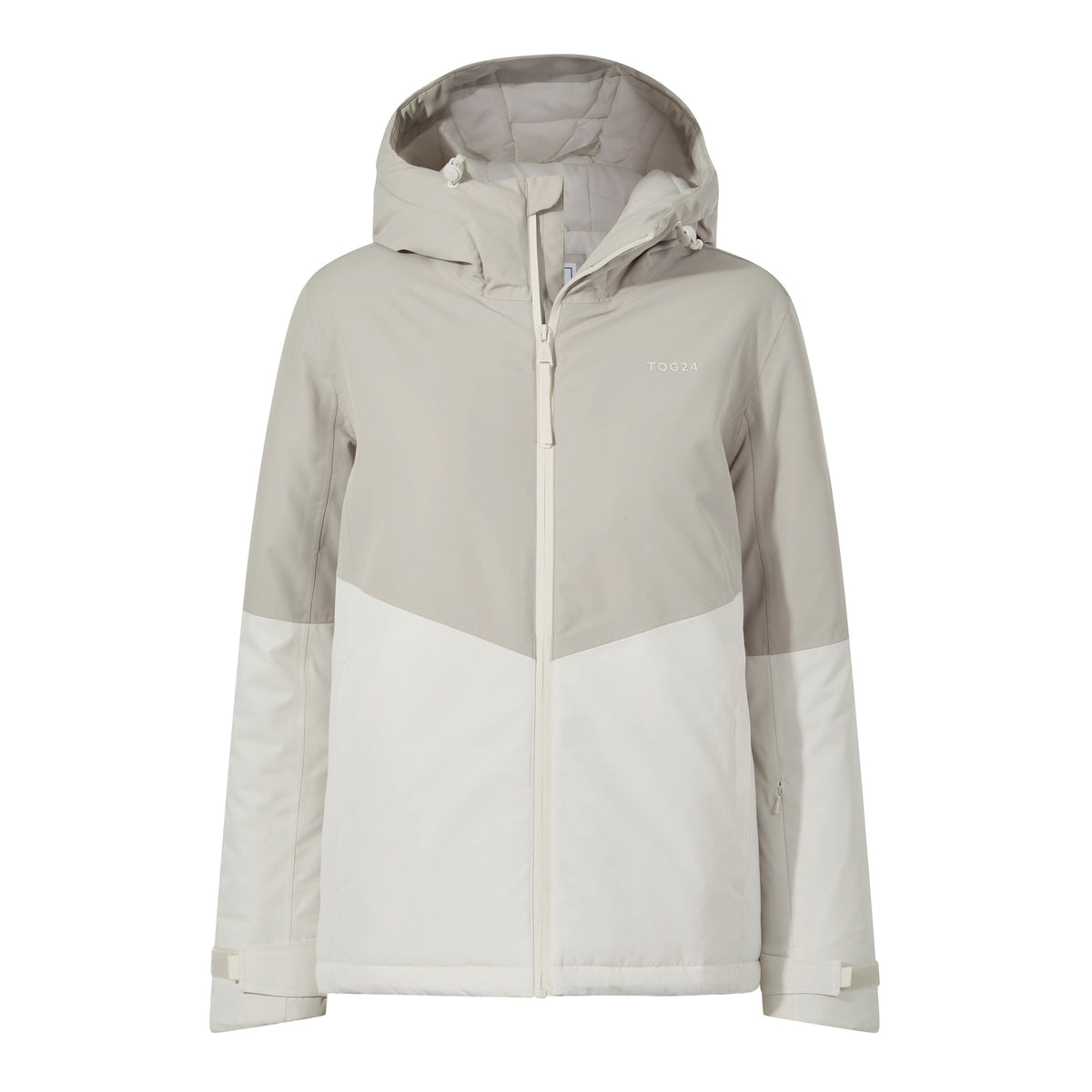 Corvara Womens Waterproof Insulated Ski Jacket - Simply Taupe